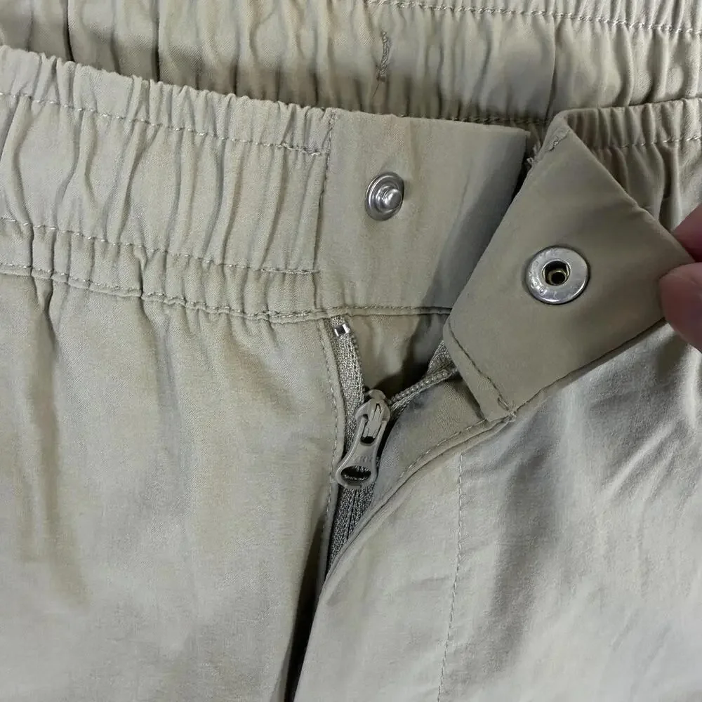 Nike Sportswear Commuter Pants Mens Small Tan Tech Woven Performance DM6621-247